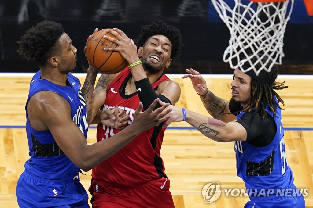 NBA 휴스턴, 올랜도 누르고 5연패 끊어…서부 '꼴찌'도 탈출