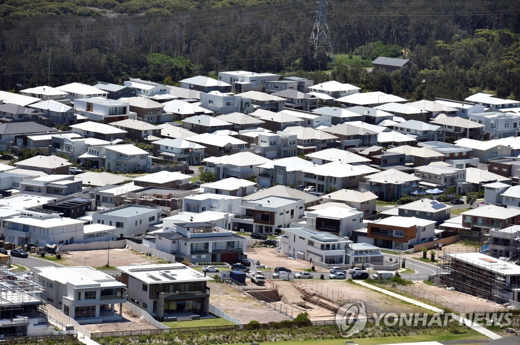 지난달 호주 집값 전국적으로 2.8% 올라…32년래 최고치