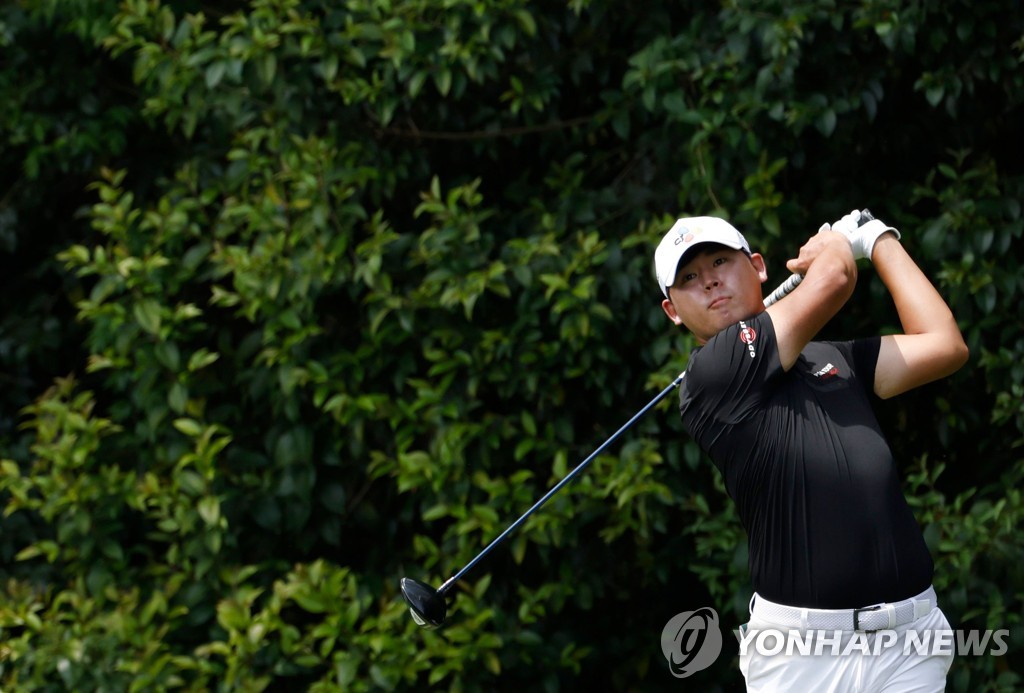 마스터스 첫날 1언더파 김시우 "빨라진 그린이 나는 좋다"