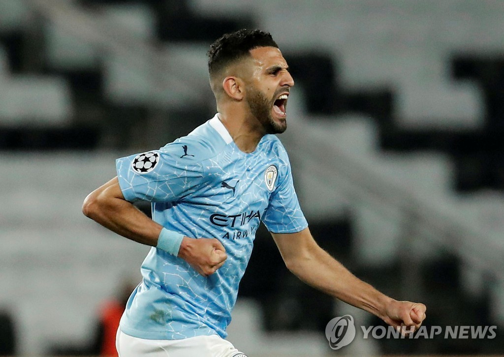 '마흐레즈 결승골' 맨시티, UCL 4강 1차전서 PSG에 2-1 역전승