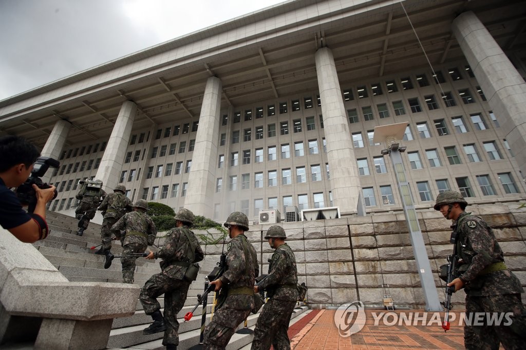 행안부, 합참에 "전시대비 훈련 절실·군사상황 전파 필요" 공문