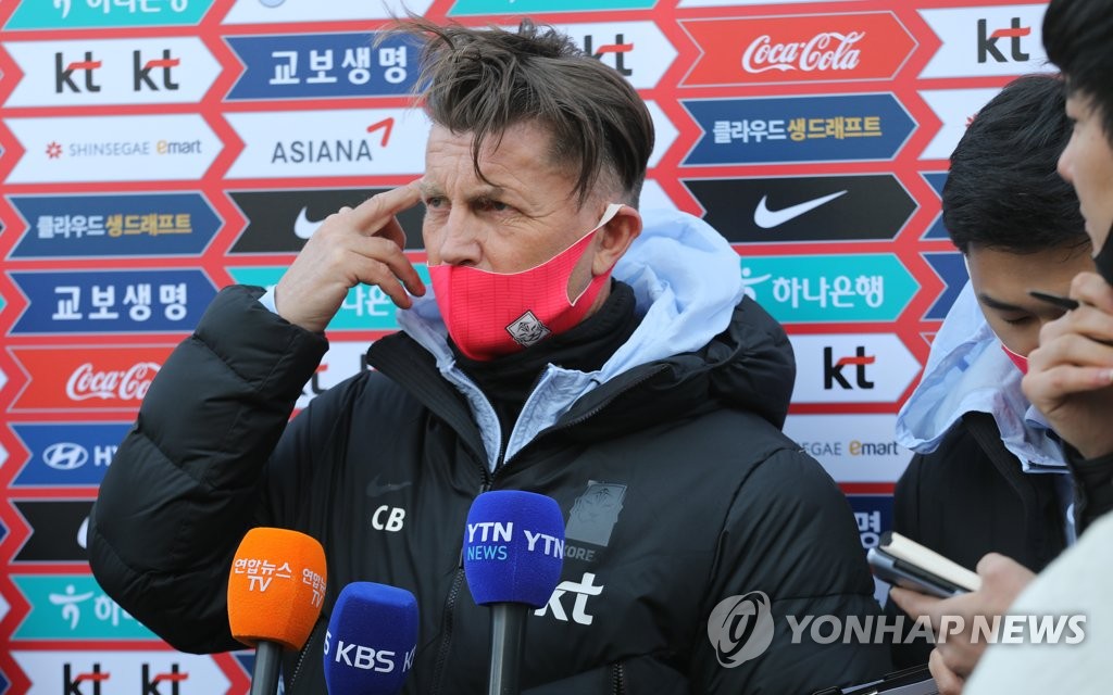 중국전 앞둔 벨 감독 "역사를 만들겠다…동기부여 충만"