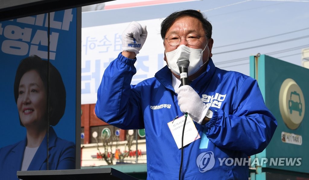 김태년 "이명박근혜 시즌2 안돼…민생후보 선택해달라"