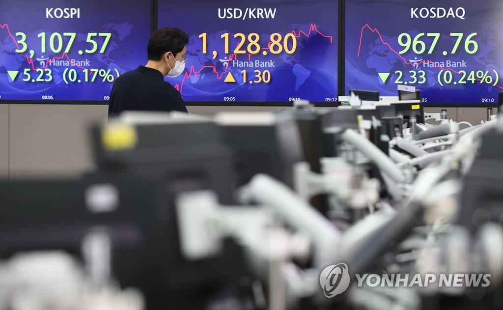 코스피, 외인 '사자'에 닷새째 상승…3,130대 안착(종합)
