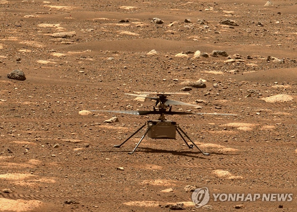 NASA 화성 헬기에 새 소프트웨어 설치…첫 비행 다시 연기