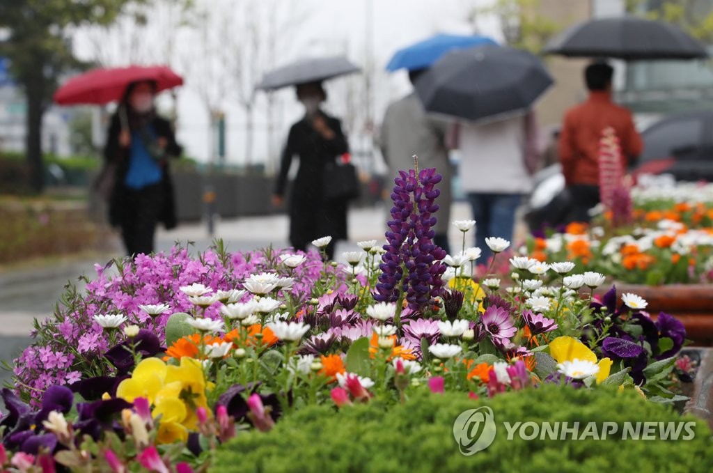 [날씨] 전국에 봄비…돌풍·번개·우박 주의