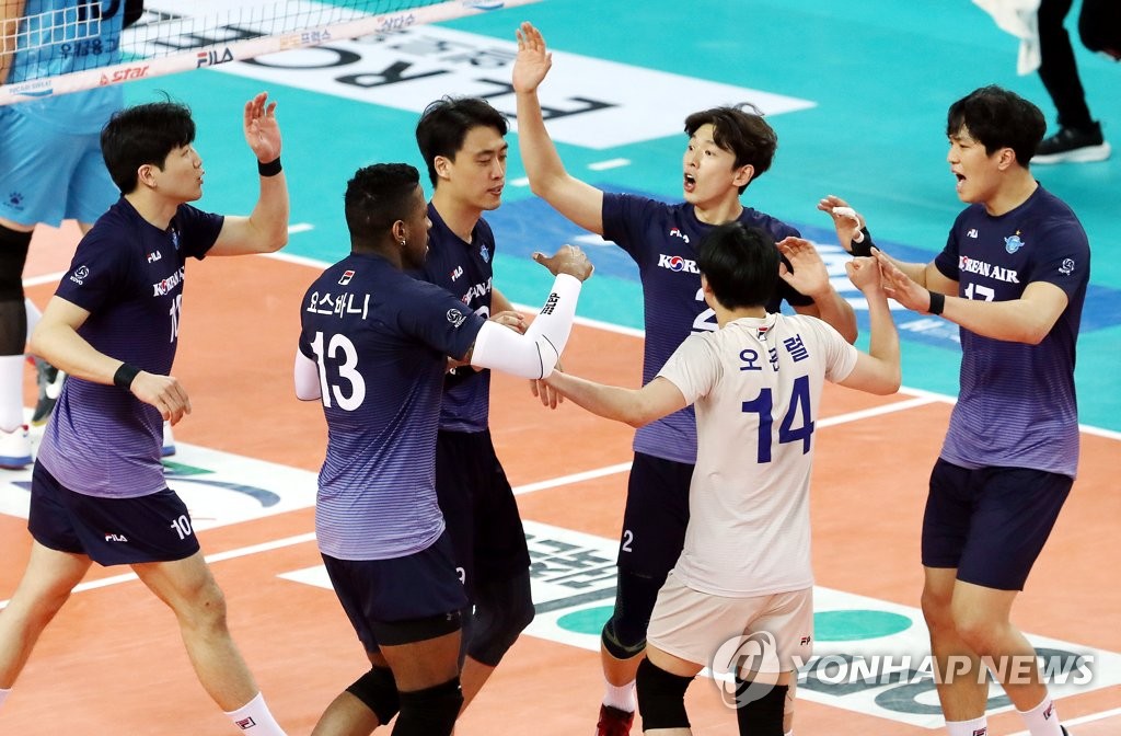 대한항공, 남자프로배구 첫 통합우승…MVP 정지석(종합2보)