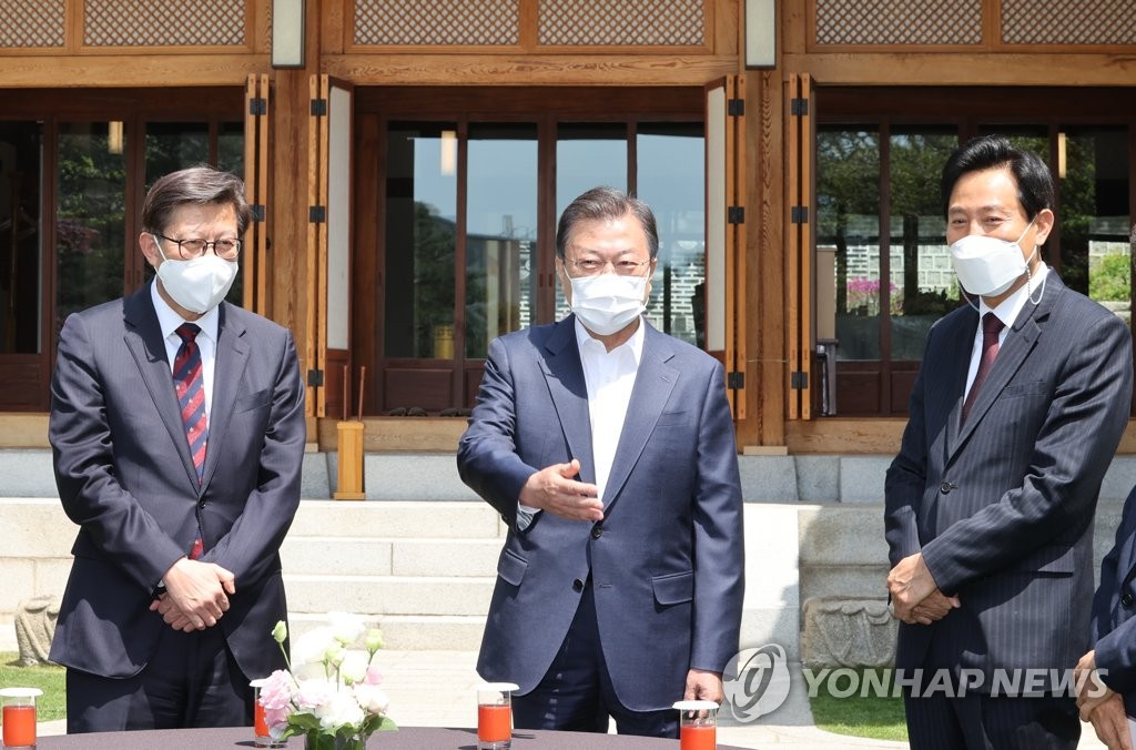 오세훈 "文대통령에 두 전직 대통령 사면 건의"(종합)