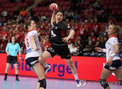 한국 여자핸드볼, 도쿄 올림픽에서 개최국 일본과 같은 조