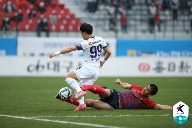 Kim Cheon-mu’s K-League 2’s first home match between Anyang and hesitation