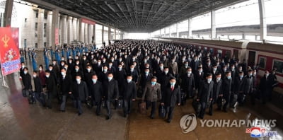 북한 '최말단' 세포비서, 혁명성지 참관…대회 전 사상교육 나서