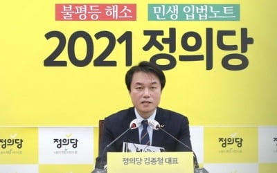 '김종철 성추행' 고발 각하…경찰, 사건 종결