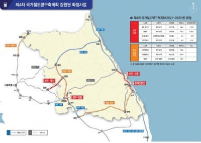 "철도 불모지 강원 100년 염원 이뤄"…수도권 광역철도망 '성큼'