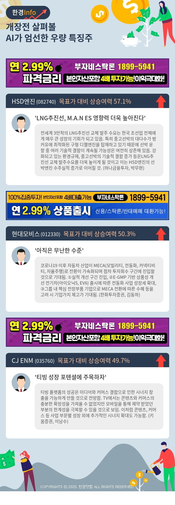 [포커스]개장전 살펴볼 AI가 엄선한 우량 특징주