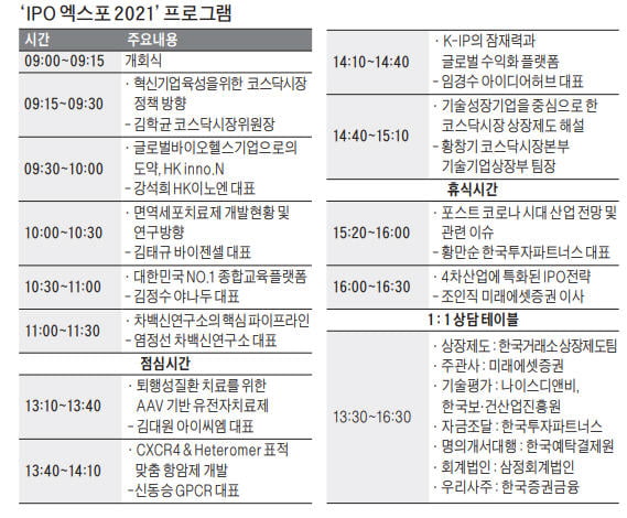 [모십니다] 'IPO 엑스포' 생중계…사전 신청하세요