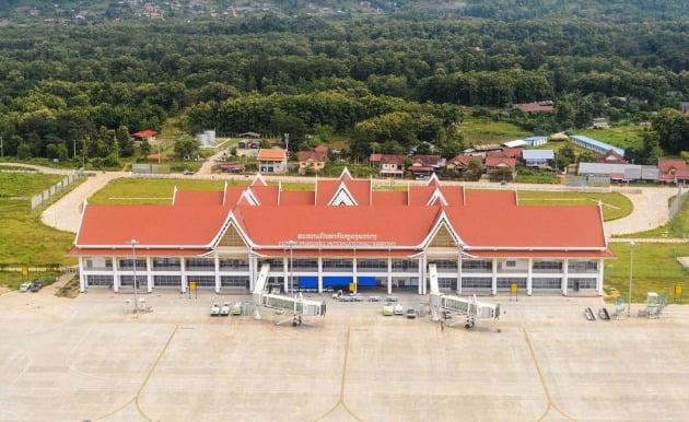 라오스의 루앙프라방국제공항 모습. 한국공항공사 제공