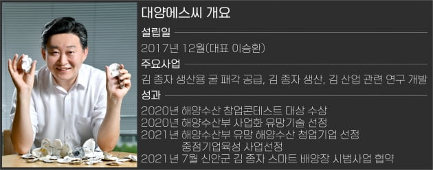 스마트 AI 배양 기술로 '우량 김 종자' 양산...연 3모작도 가능  