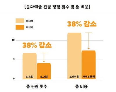 서울시민 문화관람 2년새 38% 급감…코로나19 영향