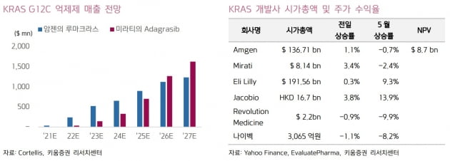 첫 Kras 억제제 Fda 승인…국내 개발업체는 나이벡 | 한국경제