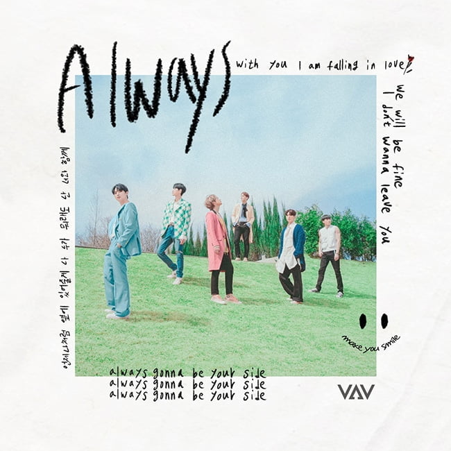 VAV, 팬들 향한 메시지 담은 신곡 ’Always’ 트랙리스트 오픈 ‘기대 UP’
