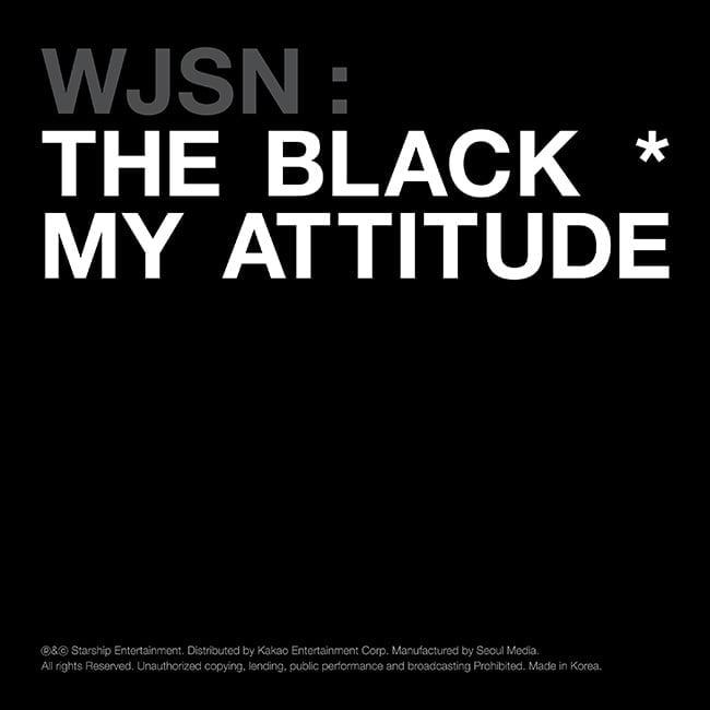 `데뷔 D-DAY` 우주소녀 더 블랙, 싱글 `My attitude` 발매