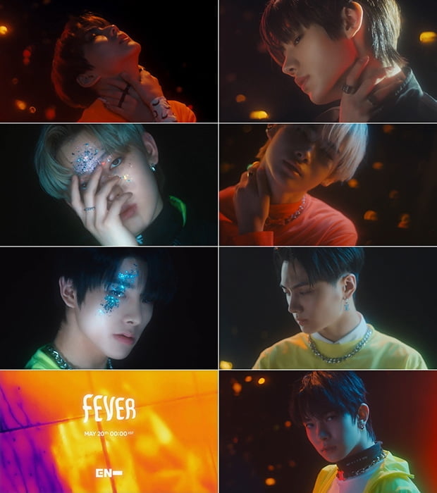 ENHYPEN, 아름다운 춤선에 빠져든다…수록곡 `FEVER` 안무 최초 공개