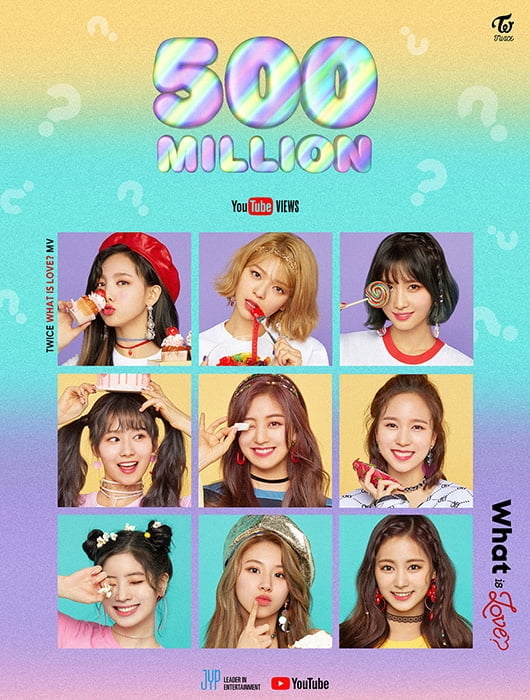 트와이스, ‘What is Love?’ 뮤직비디오 5억 뷰 돌파…컴백 앞두고 통산 세 번째 5억 뷰 기록 달성