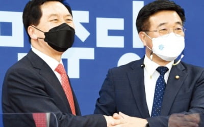 '법사위원장 갈등' 윤호중·김기현…"민생엔 초당적 협치"