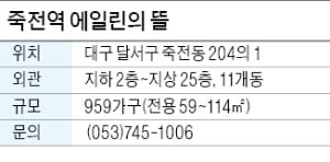 죽전역 에일린의 뜰, 대구 신청사 이전·고속철도역 등 개발 호재 풍부