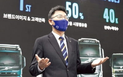 볼보트럭 새 모델 공개…"2025년 수입 트럭시장 50% 차지"