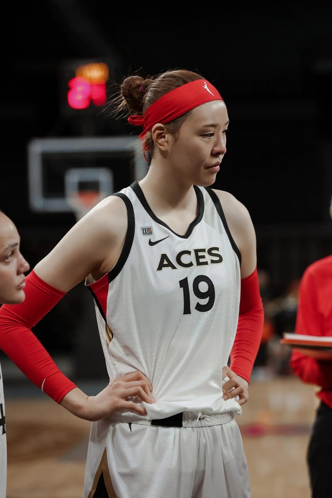 WNBA 박지수, 시즌 첫 연습경기에서 9득점