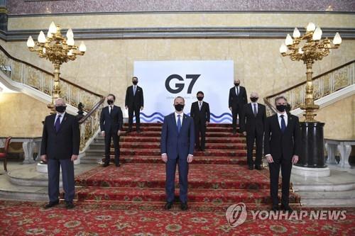 G7 외교장관 "러시아 군사위협·인권탄압 우려"