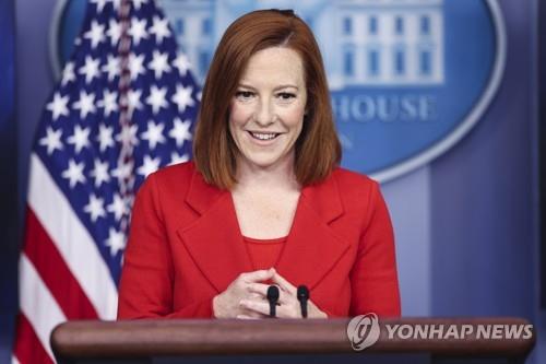 백악관 대변인 "바이든, 어조중시…국민·세계에 보내는 메시지"