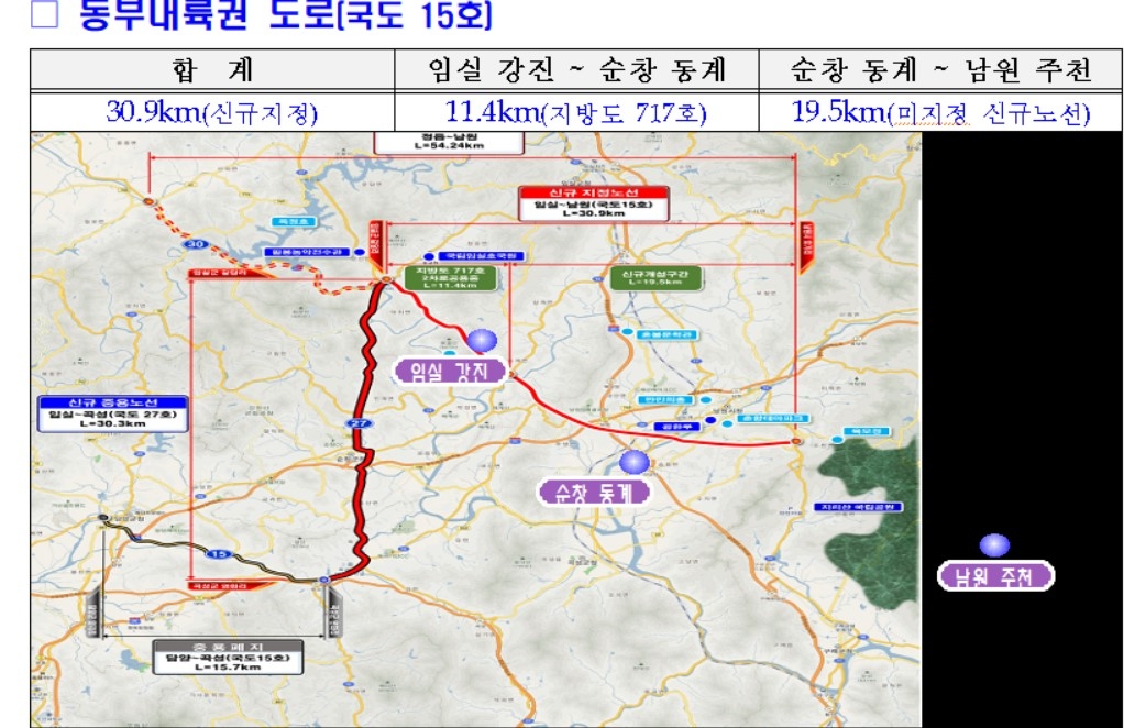 전북 동부 내륙권 도로·새만금 남북도로 '국도 승격'