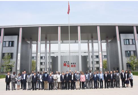 중국, 북한 등 외교사절에 '시진핑 신도시' 슝안신구 선전