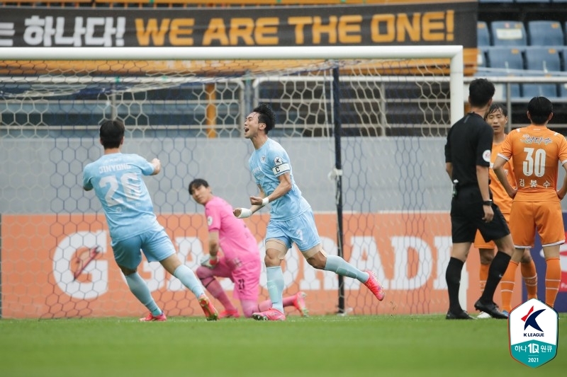 '김진혁·정승원 골맛' 대구, 제주 2-1로 꺾고 파죽의 6연승