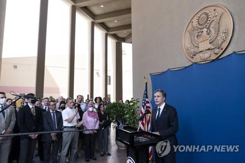 블링컨 "미국과 이집트, 이-팔 안정 위해 공동노력"