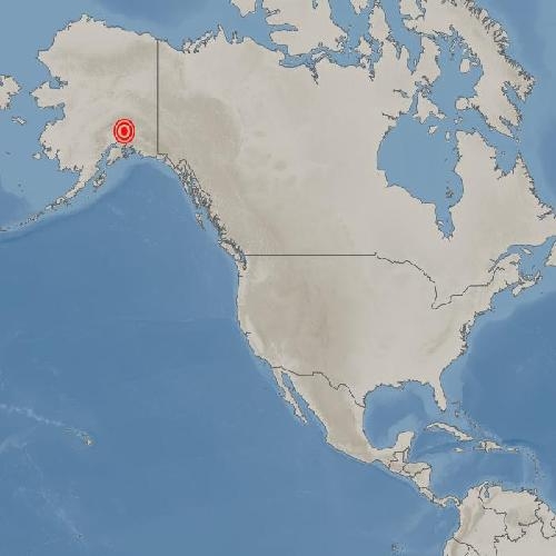 미국 알래스카 치카룬 북쪽서 규모 6.0 지진 발생