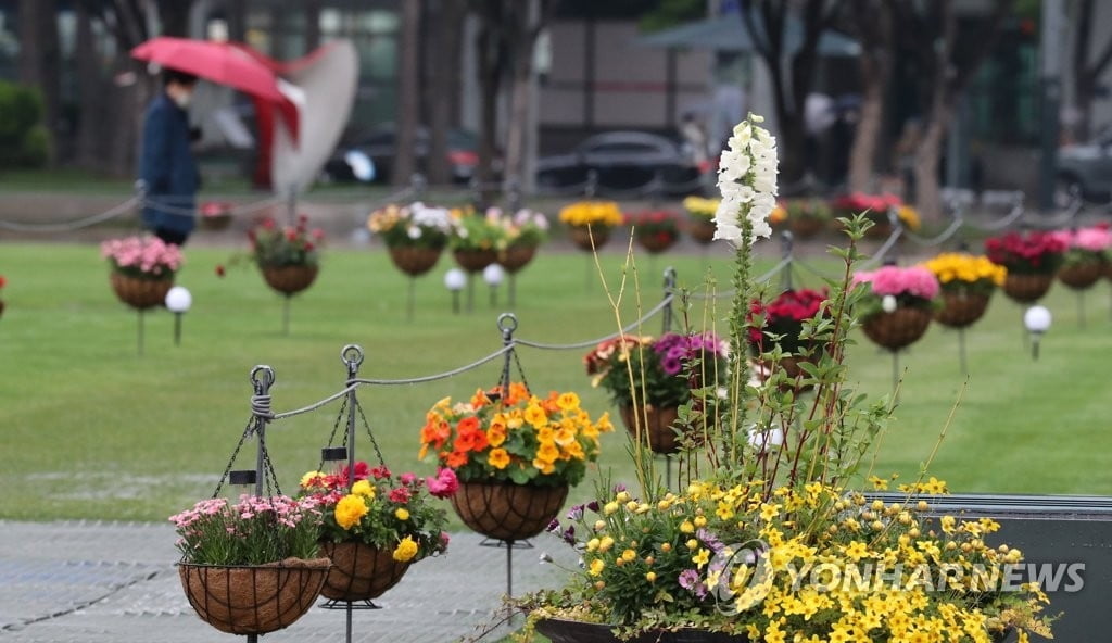 내일 어린이날 새벽까지 비…한낮 20도 안팎 `포근`