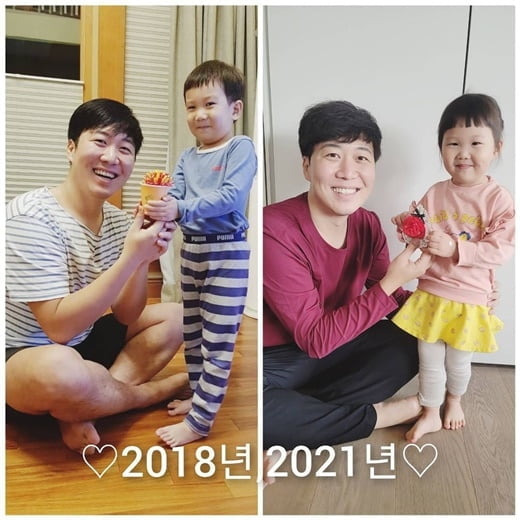 `장윤정♥` 도경완 자녀들 카네이션 인증 "어버이"