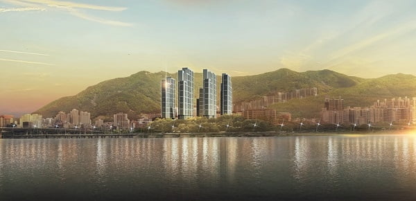낙동강이 한 눈에 들어오는 아파트, `구포 트리플 리버 하임` 오픈 예정