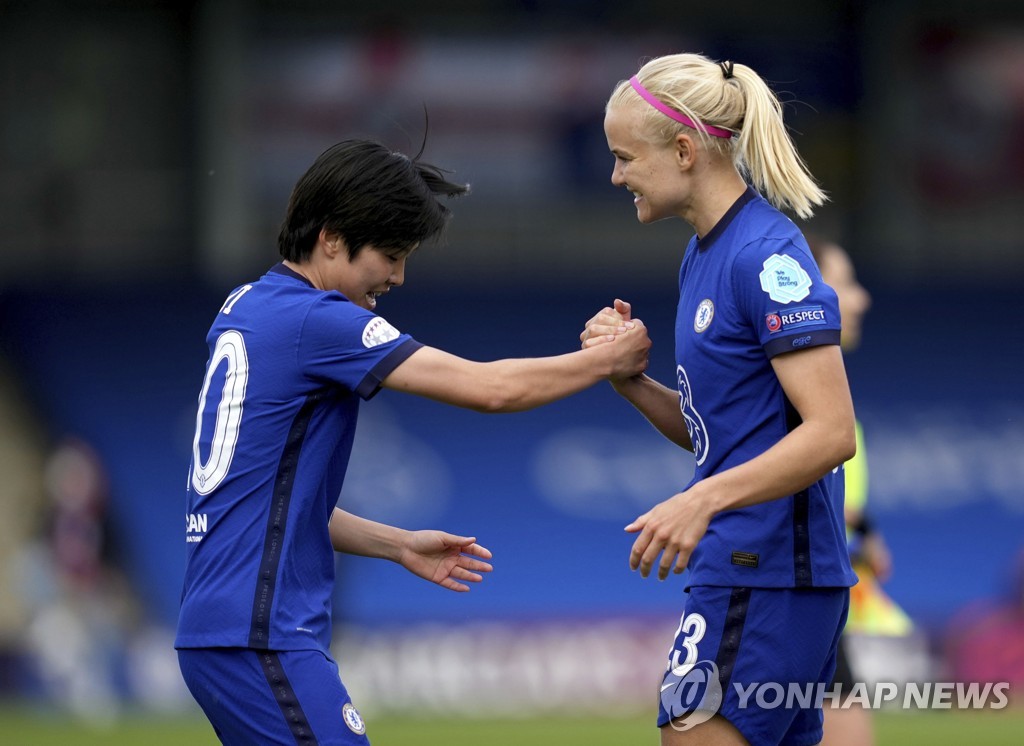 여자축구 에이스 지소연, 손흥민 터진 날 챔스 결승 첫 진출
