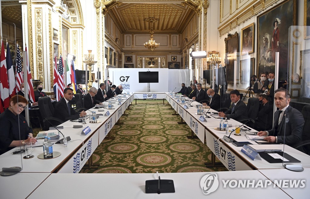 G7 외교·개발장관들, 코로나19 백신 빈곤국 공여 문제 논의