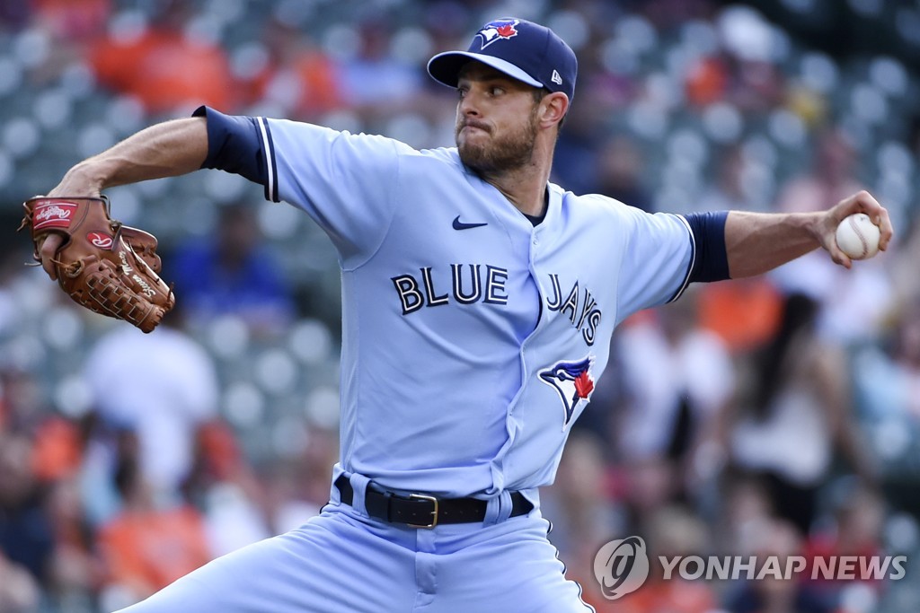 좌완 매츠, MLB 토론토 선발 투수 중 가장 먼저 '5승'