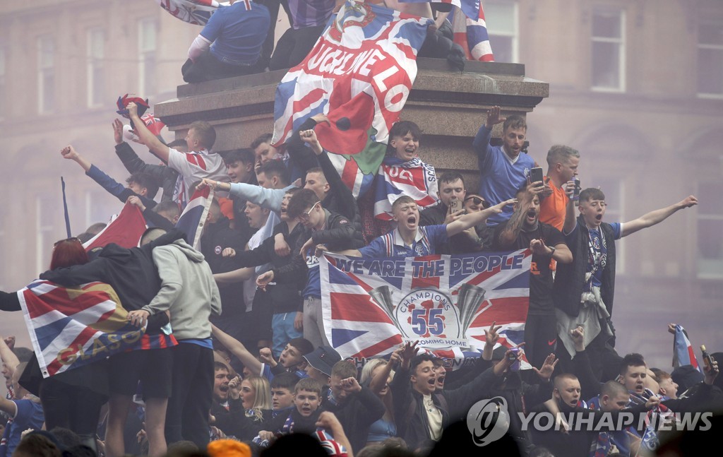 '제라드 지휘봉' 레인저스, 역대 4번째 무패 우승 '쾌거'