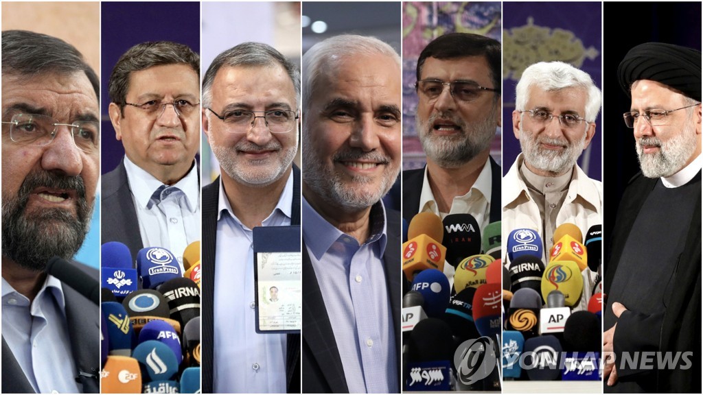 이란 대선 후보 확정…중도·개혁 성향 정치인 '탈락'(종합)