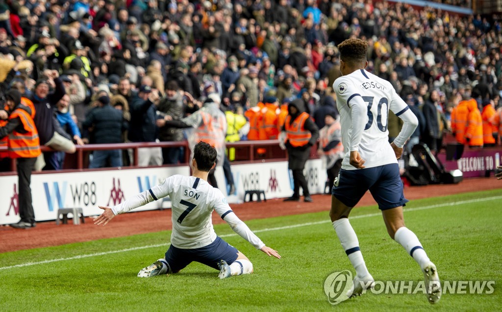 손흥민, 애스턴빌라전 18호 골 '장전'…토트넘 UCL 이끌까