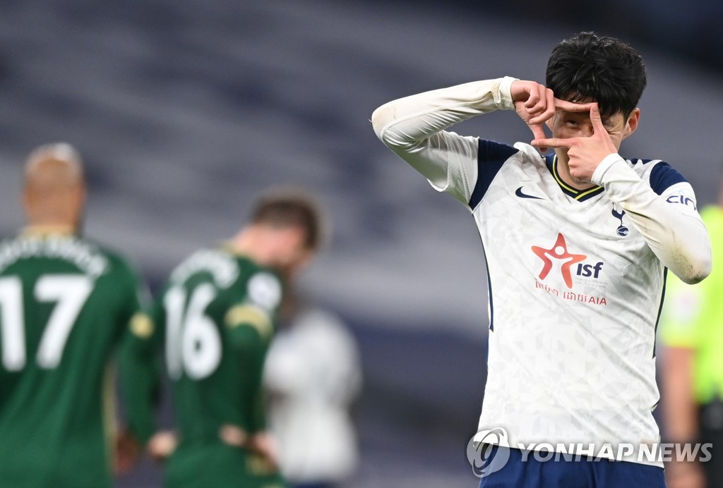 손흥민 최다골에 10-10클럽까지…토트넘, 셰필드에 4-0 대승(종합)