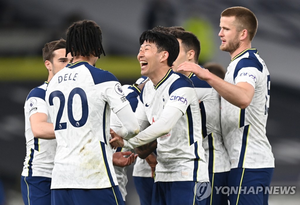 손흥민 최다골에 10-10클럽까지…토트넘, 셰필드에 4-0 대승