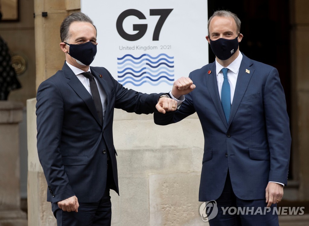 독일 외무 "G7 가치공동체…주요 협력국 함께해 좋아"